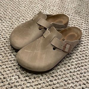 EUC Birkenstock Boston in oiled tobacco